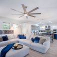 Living room designed by Tabitha Evans
