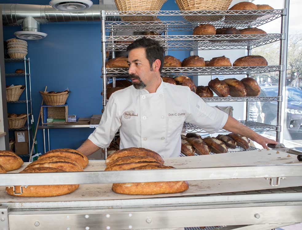 James Beard Outstanding Baker award-winning bread maker (and Phoenix Home & Garden Master of the Southwest) Don Guerra is committed to working with local farmers, chefs and food producers to strengthen the local grain economy and grow the local food network. His Flagstaff bakery, Barrio Bread, and its legendary creations have won the hearts and palates of fans all over the country. (barriobread.com)