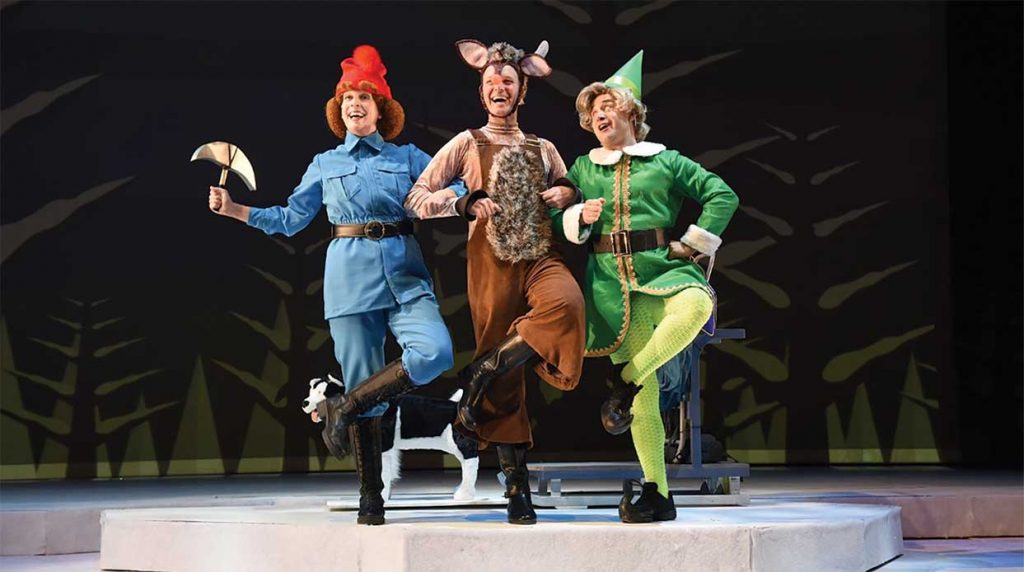 Rudolph the Red-Nosed Reindeer November 19-December 24 When the Christmas Eve weather gets too foggy for Santa, the time for reindeer games is over, and only one reindeer can guide the big guy’s sleigh. Sa, 1 p.m. and 4 p.m.; Su, 1 p.m. $13-$35. Herberger Theater Center Stage West, 222 E. Monroe St., Phoenix, 480-921-5700, childsplayaz.org