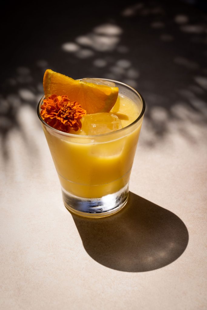 Passionfruit cocktail at Elephante